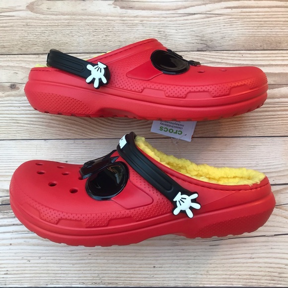 Crocs Classic Lined Disney Mickey Mouse Clog - Picture 9 of 16